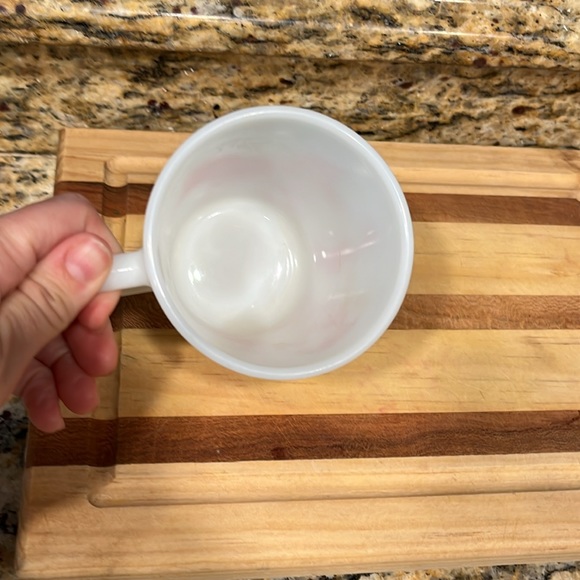 Vintage Pyrex milk glass circus scene teacup - Picture 4 of 5